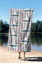 Mijölnir Crossfit Sport 70 Toalla de Playa Multicolor de Poliéster y Poliamida 70x130 cm